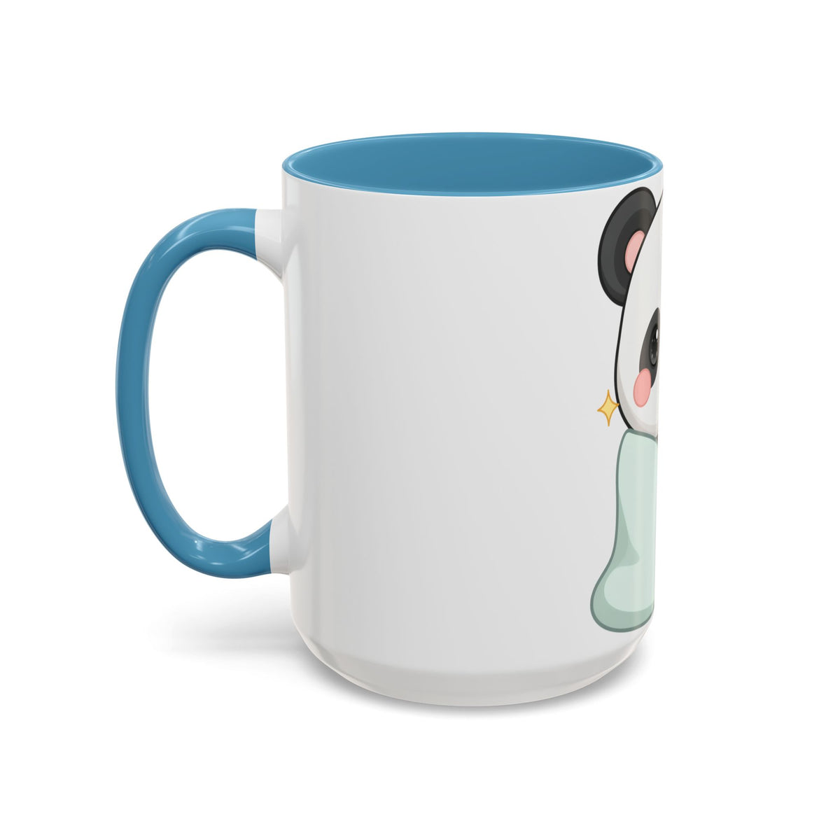 Kawaii Panda Accent Coffee Mug for Cozy Moments