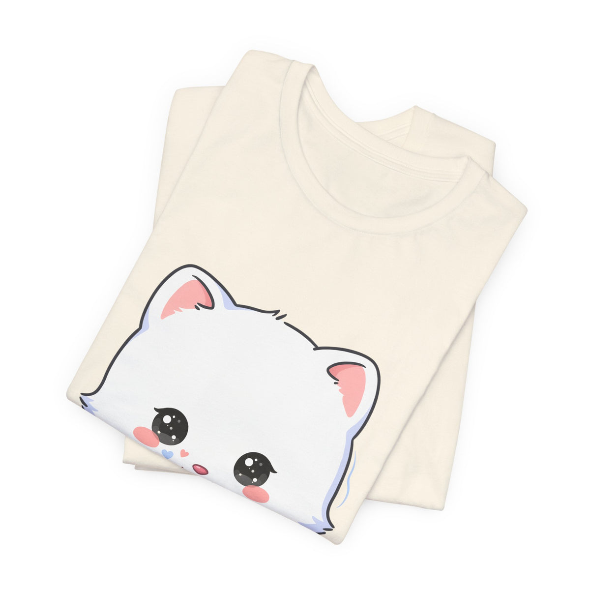 Kawaii Arctic Fox T-Shirt for Cozy Winter Gift Giving