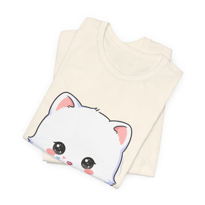 Kawaii Arctic Fox T-Shirt for Cozy Winter Gift Giving