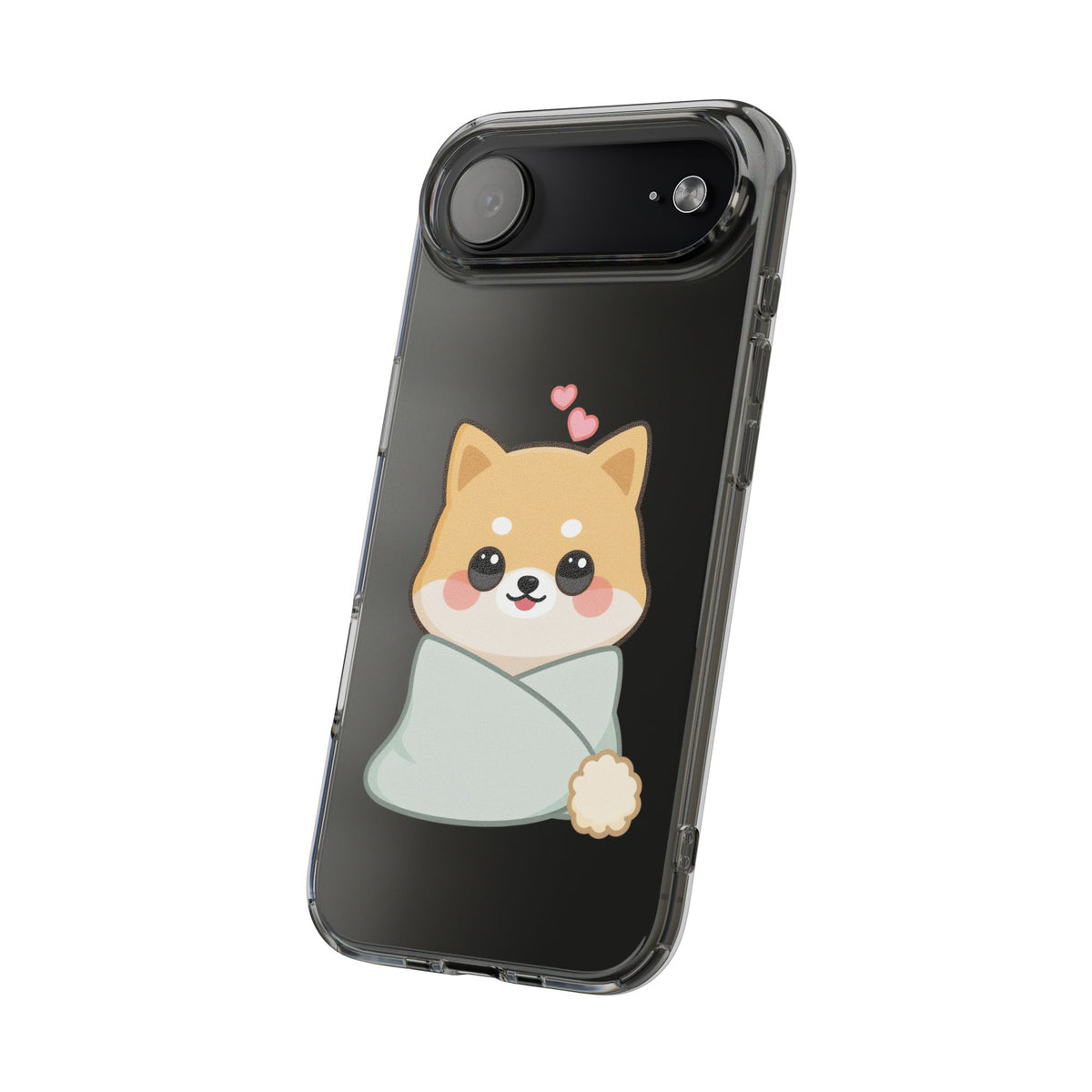 Kawaii Shiba Inu Phone Case, Cozy Valentine Gift