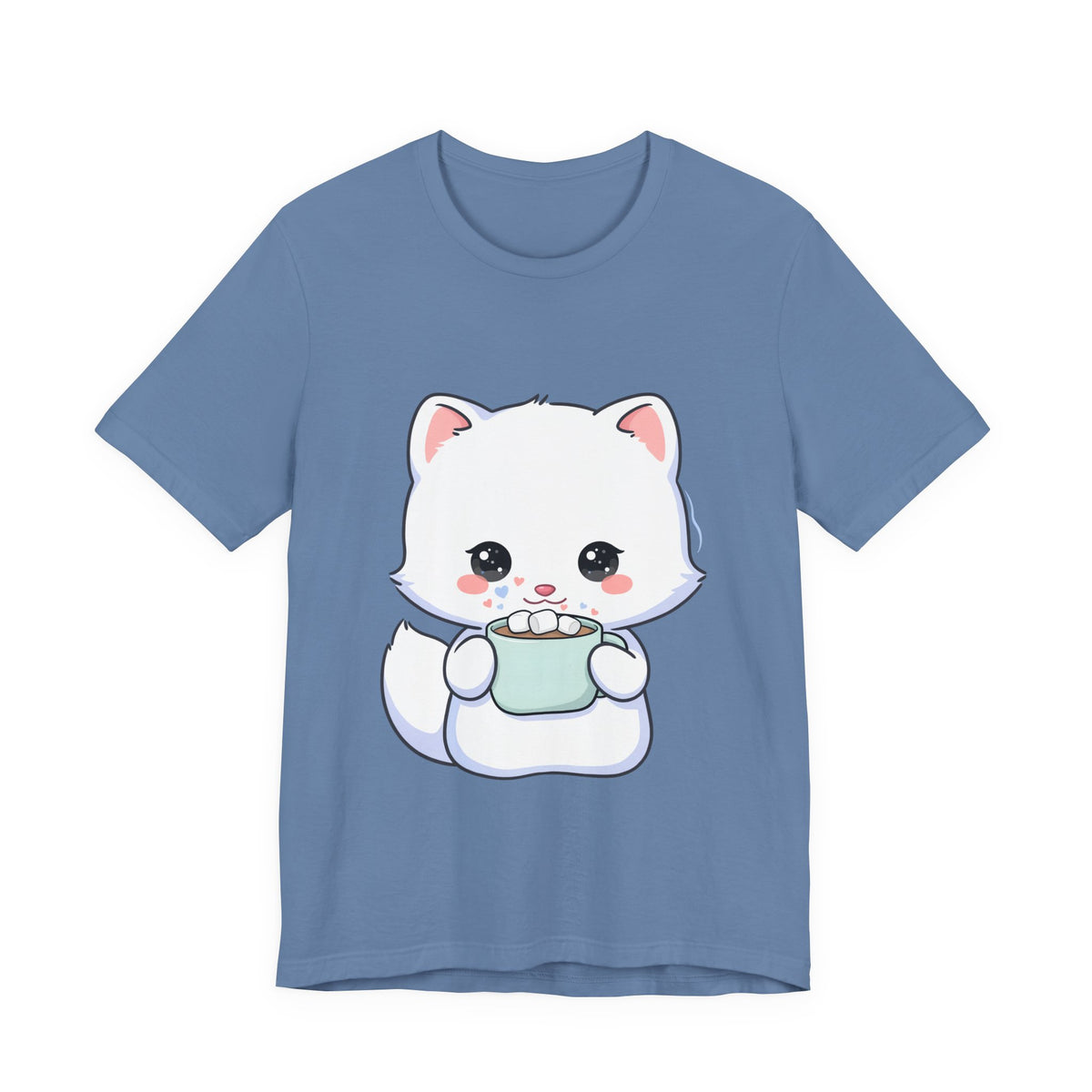 Kawaii Arctic Fox T-Shirt for Cozy Winter Gift Giving