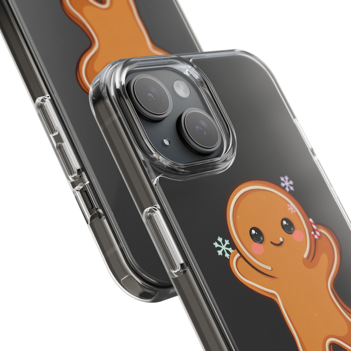 Kawaii Gingerbread Phone Case for Cozy Holiday Fans