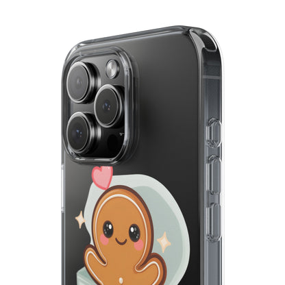 Gingerbread Man Phone Case – Kawaii Holiday Gift