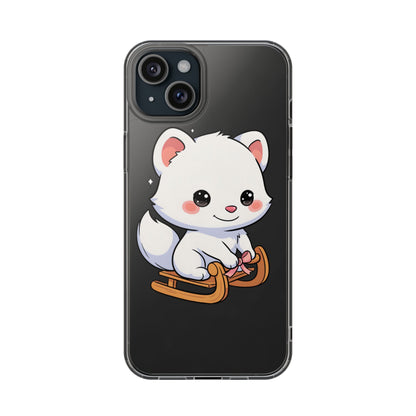 Kawaii Arctic Fox Phone Case for Cute Animal Lovers