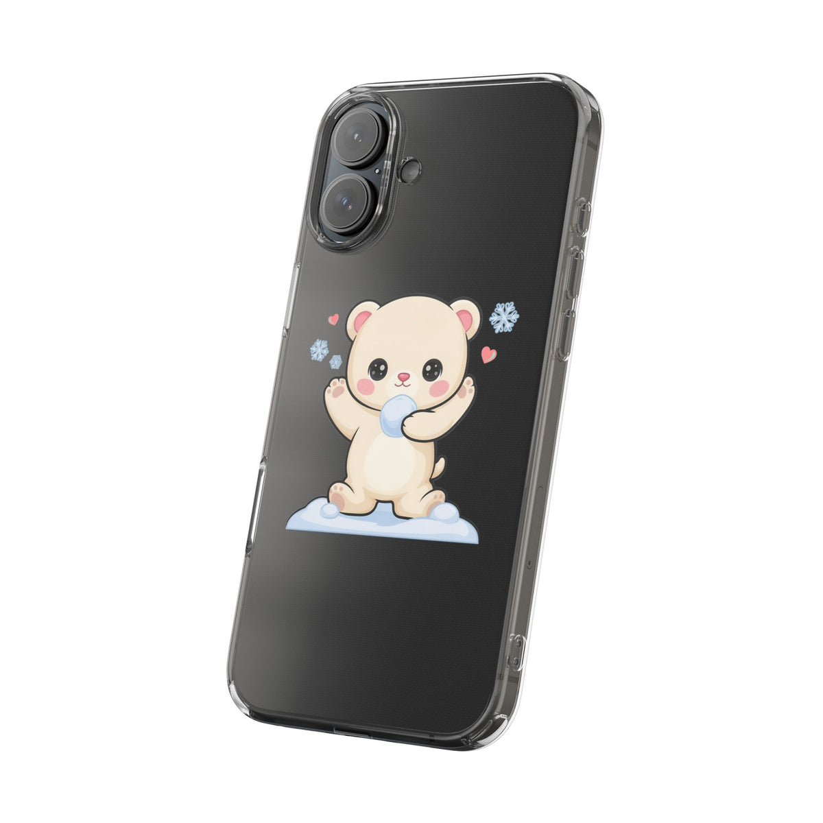 Kawaii Polar Bear Phone Case for Cute Animal Fans