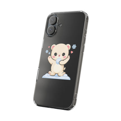Kawaii Polar Bear Phone Case for Cute Animal Fans