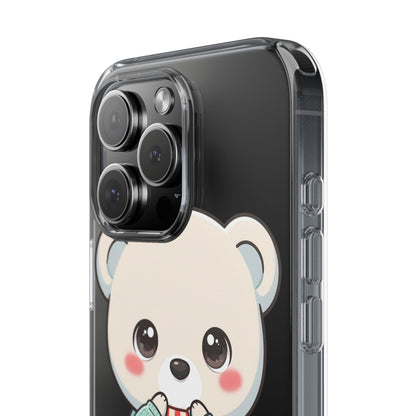 Kawaii Christmas Bear Phone Case for Holiday Season