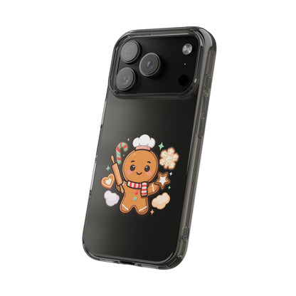 Gingerbread Christmas Phone Case for Holiday Baking Fans