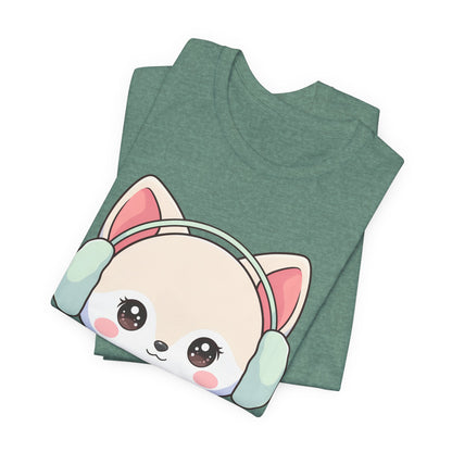 Kawaii Arctic Fox T-Shirt for Cute Animal Lovers