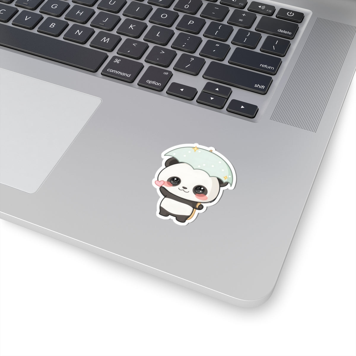 Kawaii Panda Umbrella Sticker for Cute Rainy Day Decor