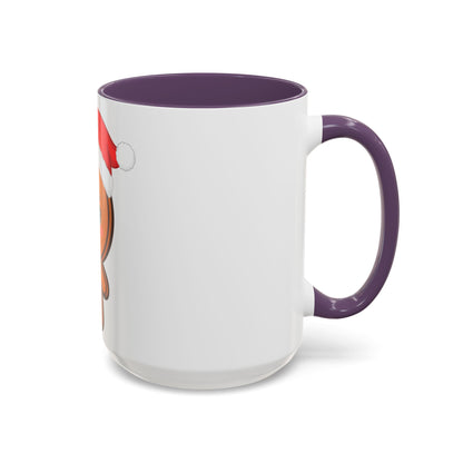 Gingerbread Man Christmas Mug, 11oz or 15oz Accent Coffee Mug