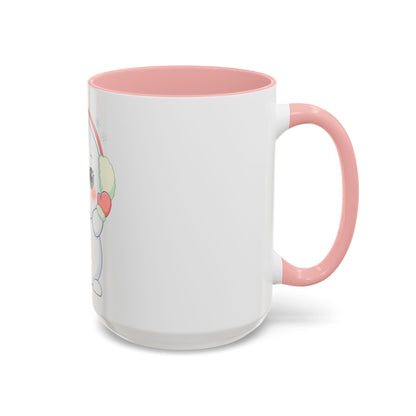 Kawaii Snowman Accent Coffee Mug for Cozy Winter Sips
