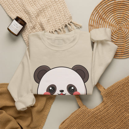 Kawaii Panda Sweatshirt – Cute Ice Cream Crewneck
