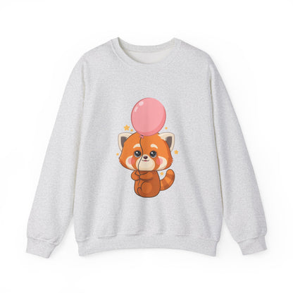 Kawaii Red Panda Sweatshirt, Cute Balloon Animal Gift