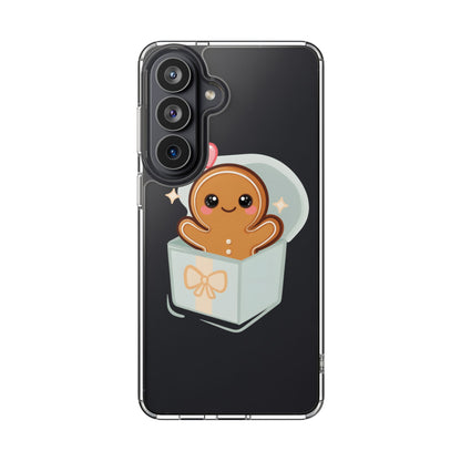 Gingerbread Man Phone Case – Kawaii Holiday Gift