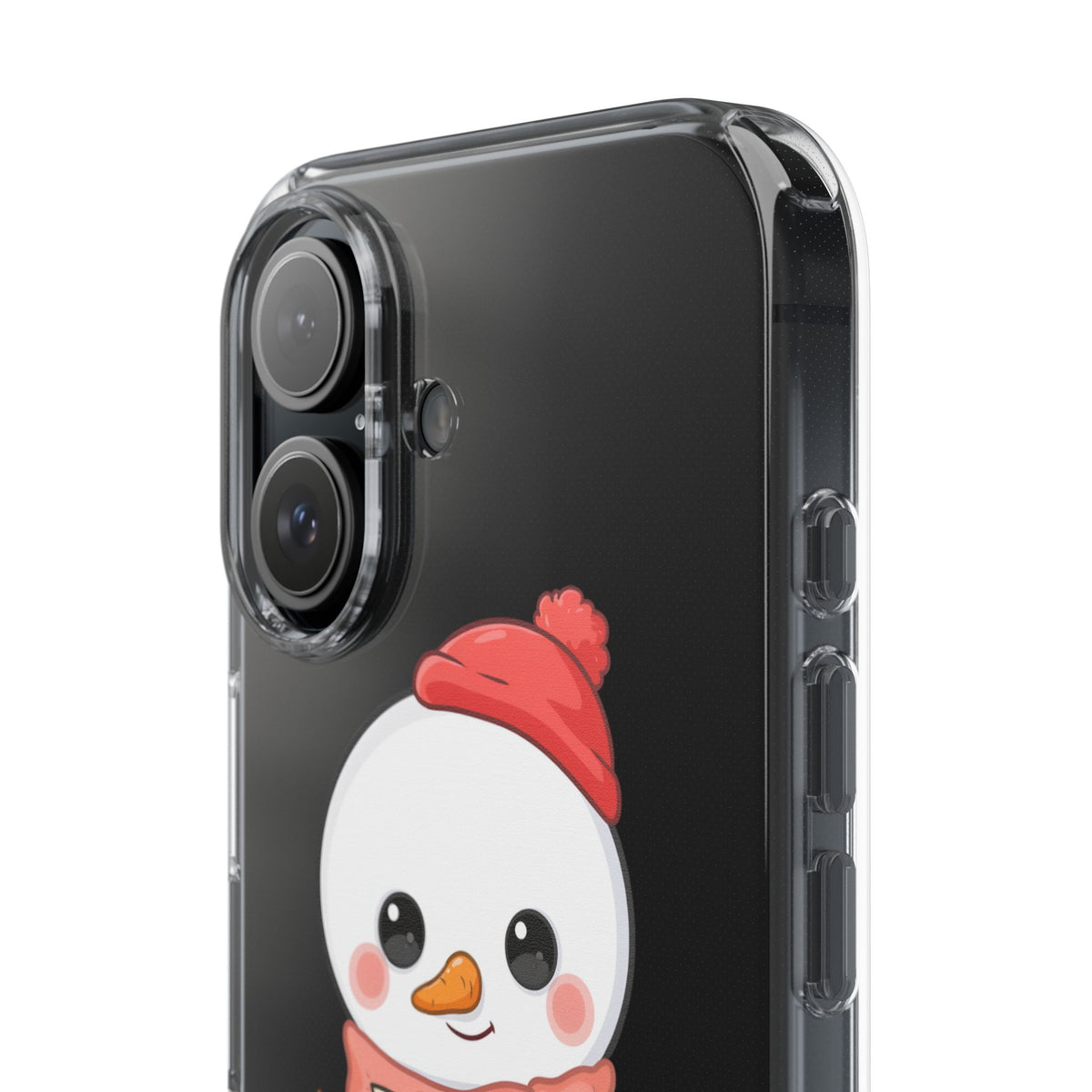 Kawaii Snowman Phone Case Reading to Santa