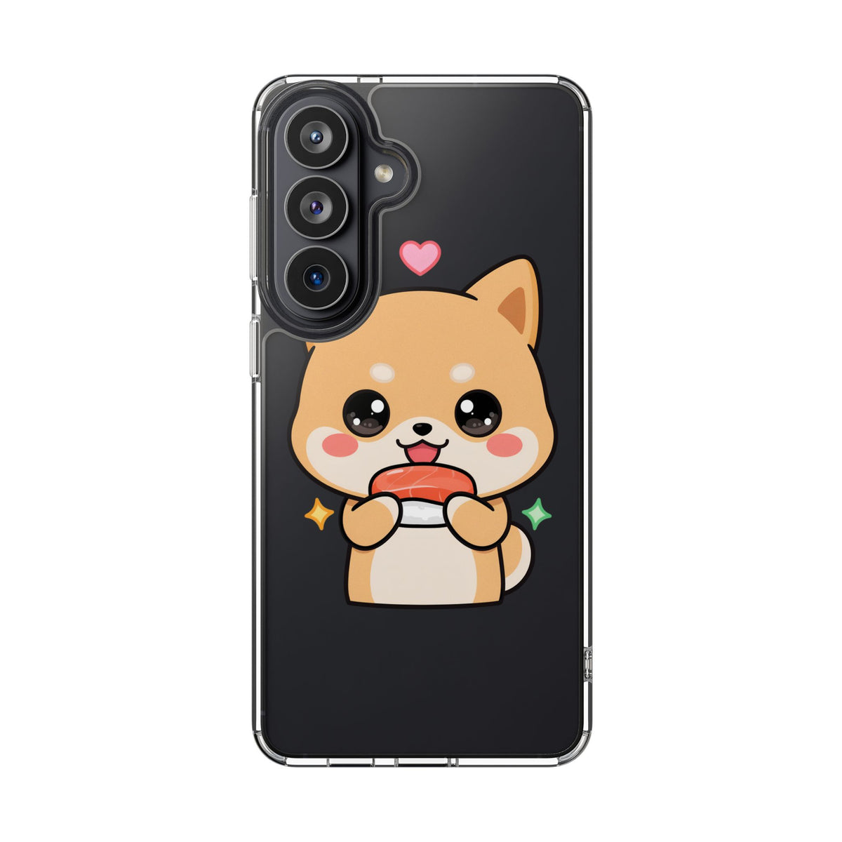 Kawaii Shiba Inu Phone Case for Sushi Lovers