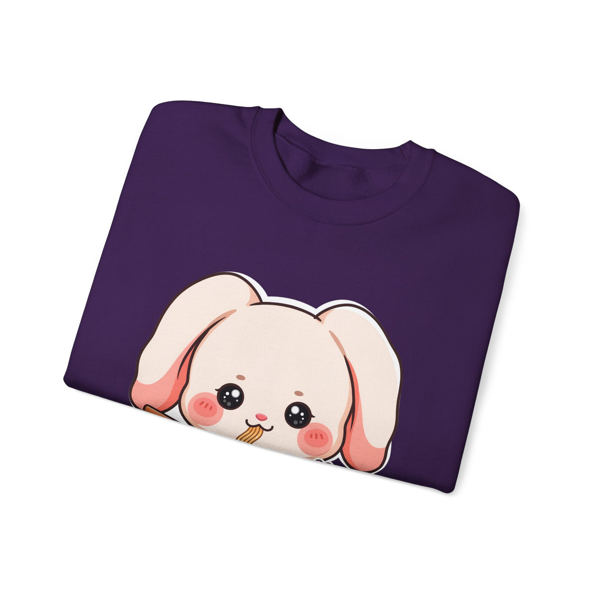 Kawaii Ramen Bunny Sweatshirt for Cute Foodie Fans