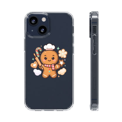 Gingerbread Christmas Phone Case for Holiday Baking Fans