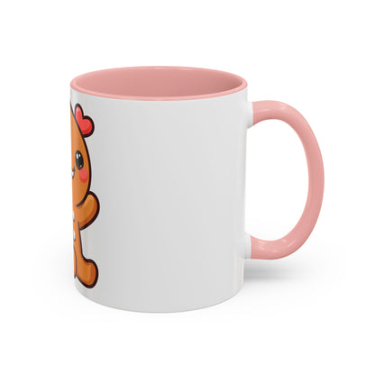 Kawaii Gingerbread Mug for Cozy Winter Coffee Breaks