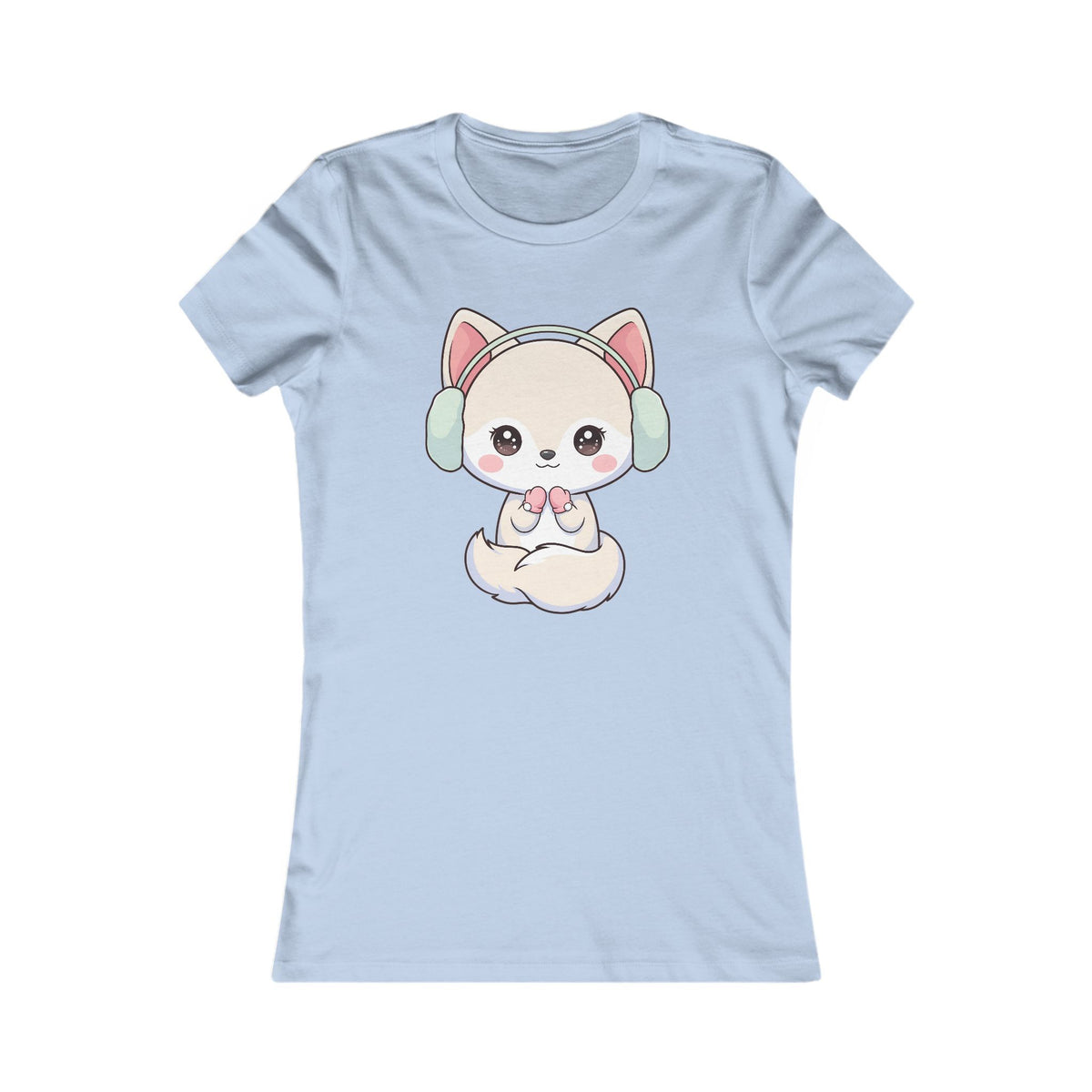 Kawaii Arctic Fox T-Shirt for Cute Animal Lovers