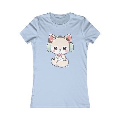 Kawaii Arctic Fox T-Shirt for Cute Animal Lovers