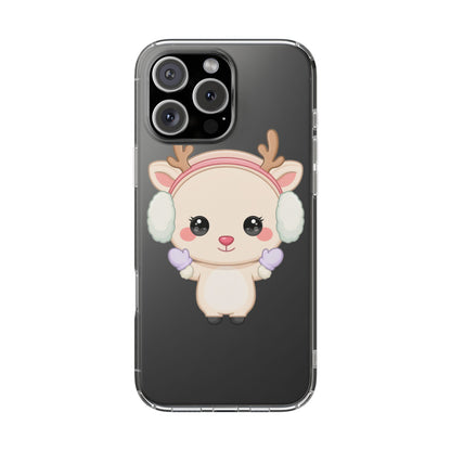 Kawaii Reindeer Phone Case for Cozy Cute Style