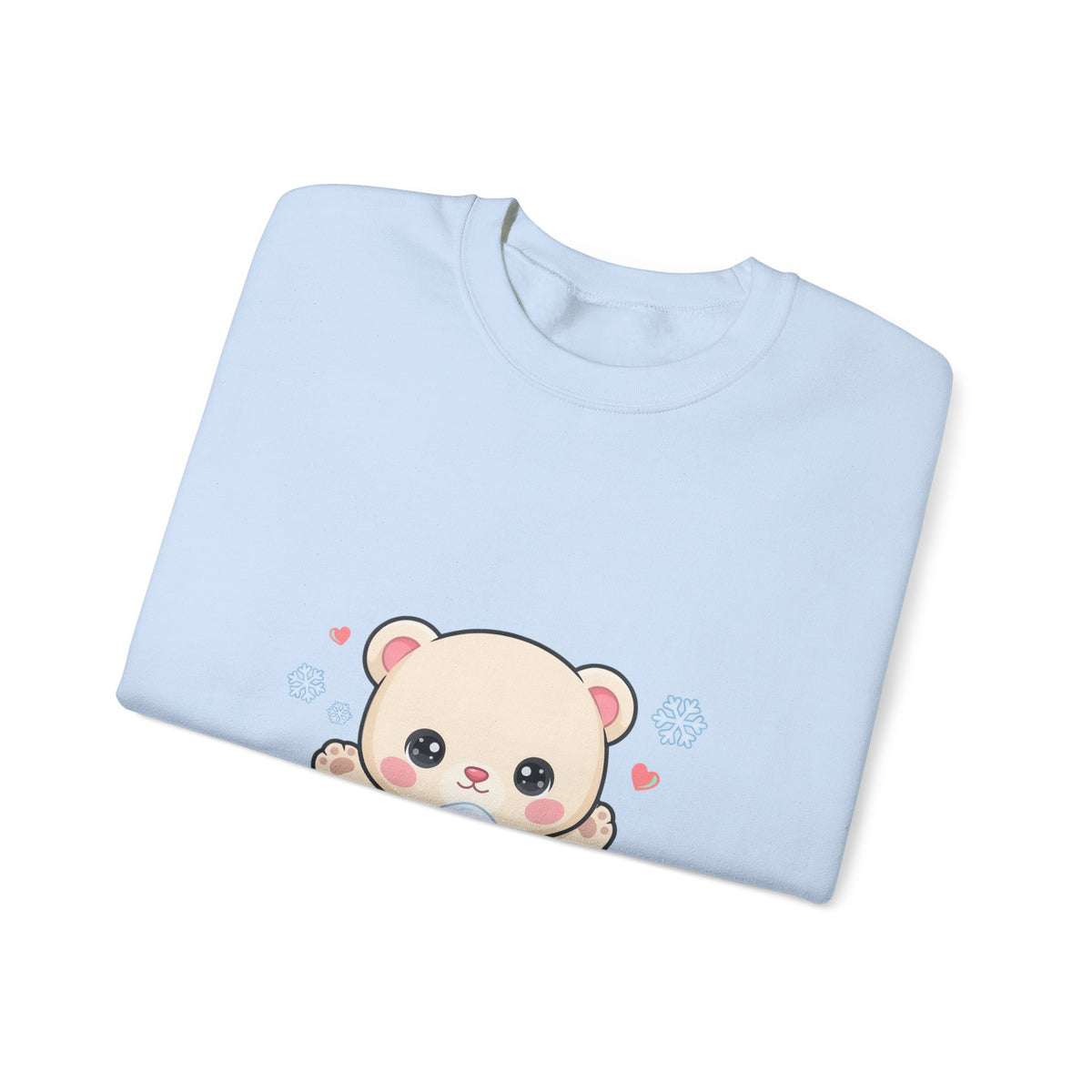 Kawaii Polar Bear Sweatshirt for Cozy Winter Days