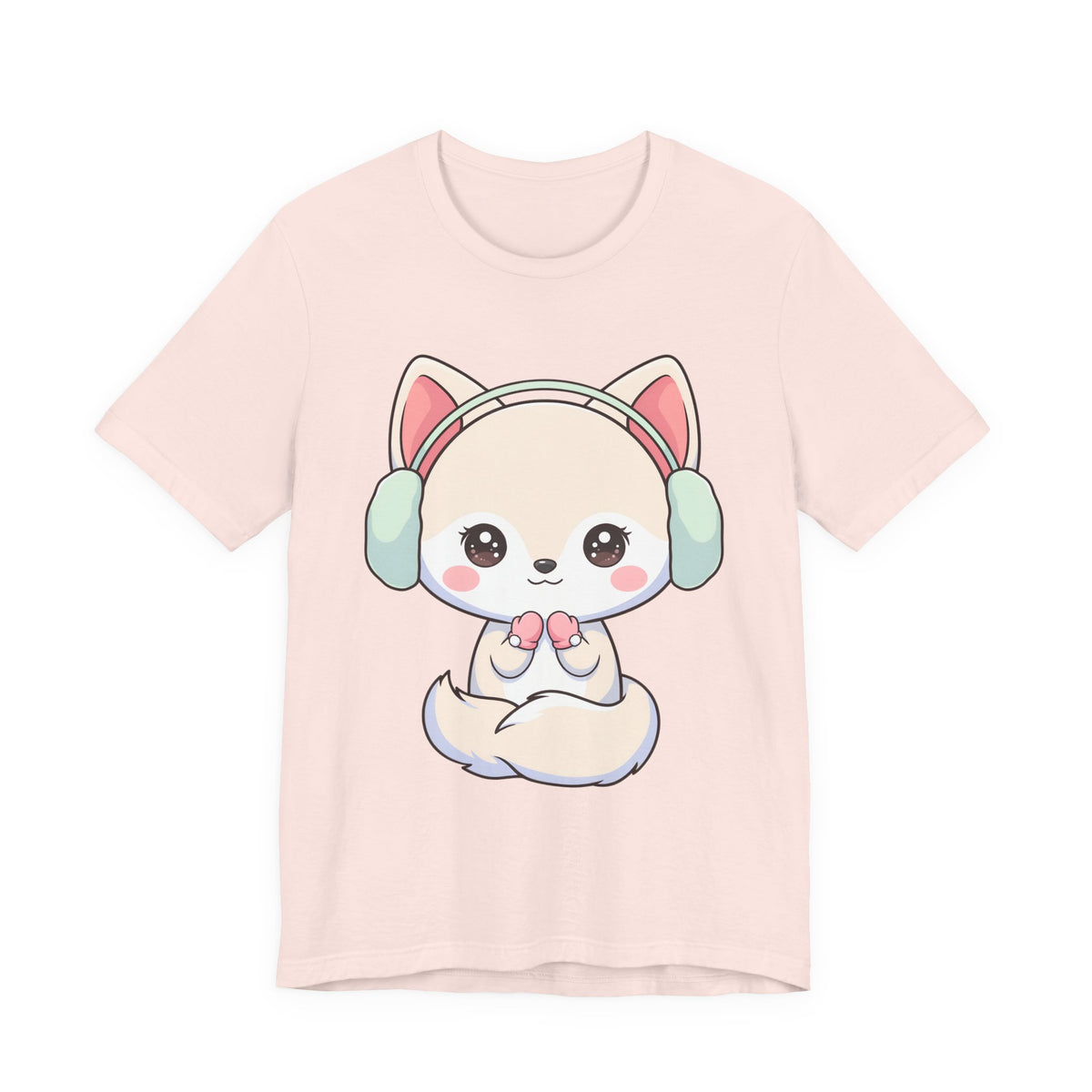 Kawaii Arctic Fox T-Shirt for Cute Animal Lovers