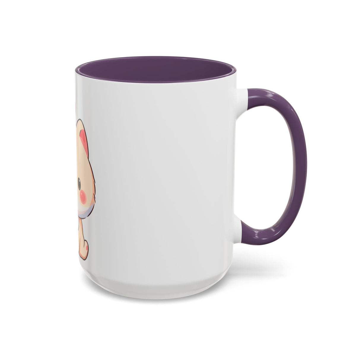 Kawaii Arctic Fox Christmas Mug – Cute Holiday Accent Mug