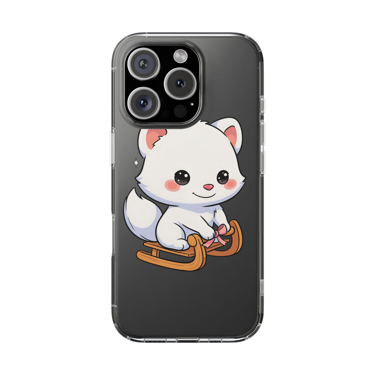 Kawaii Arctic Fox Phone Case for Cute Animal Lovers