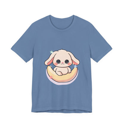 Kawaii Bunny Moon T-Shirt for Cute Style Lovers