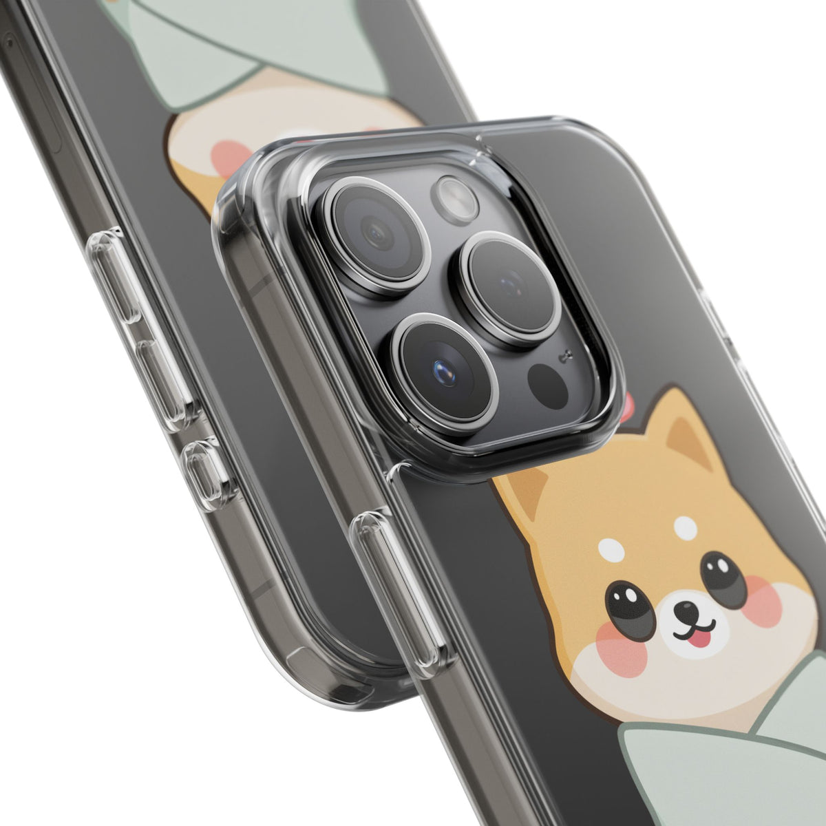 Kawaii Shiba Inu Phone Case, Cozy Valentine Gift