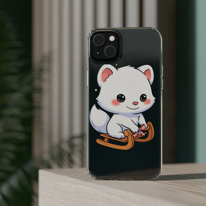 Kawaii Arctic Fox Phone Case for Cute Animal Lovers