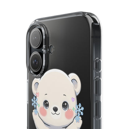 Kawaii Polar Bear Phone Case for a Cozy Winter Gift
