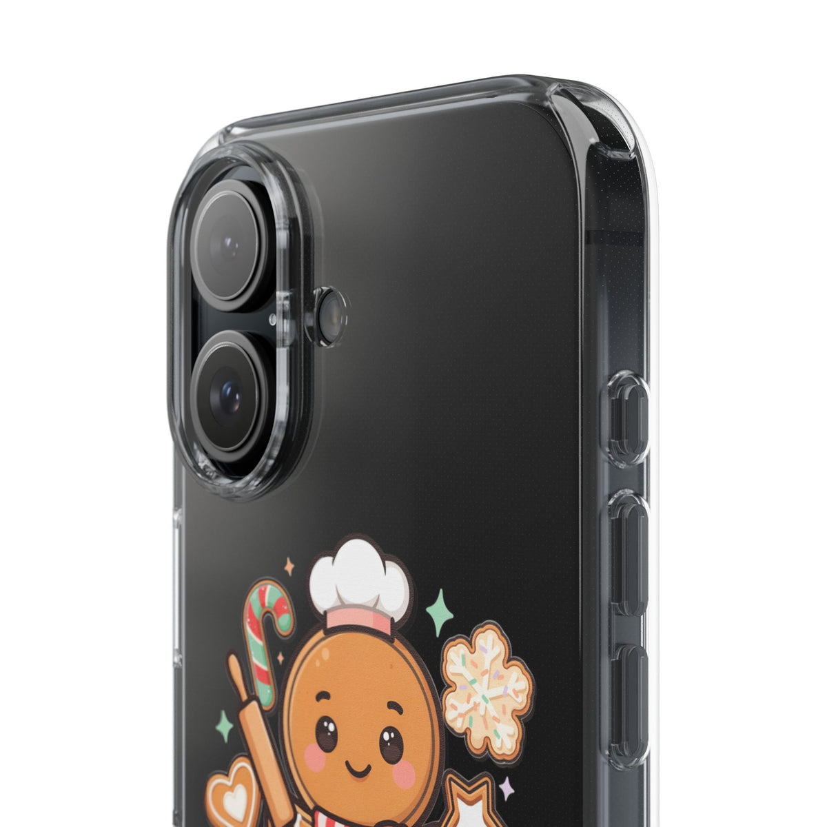 Gingerbread Christmas Phone Case for Holiday Baking Fans