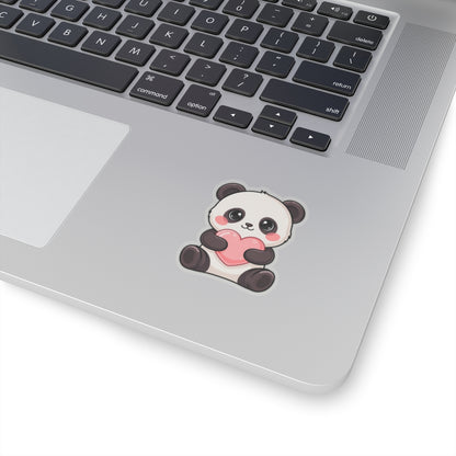 Kawaii Panda Sticker, Sweet Valentine Gift