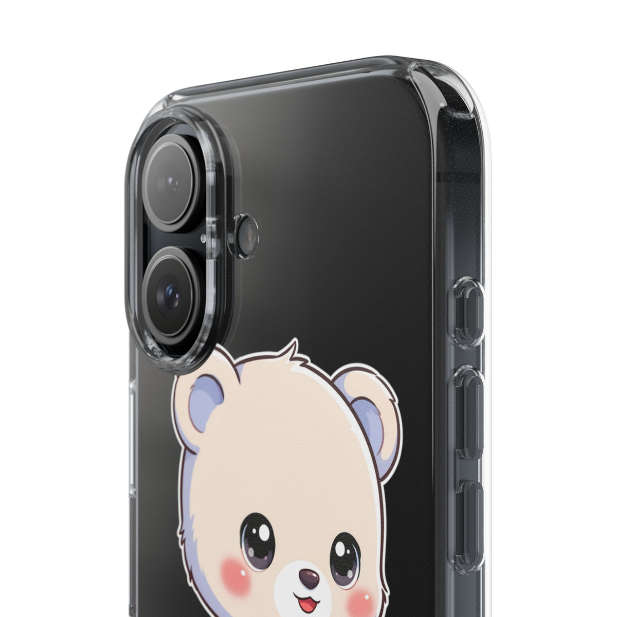 Kawaii Polar Bear Phone Case, Cute Winter Gift