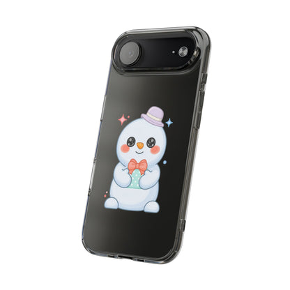Kawaii Snowman Phone Case for Cheerful Winter Days
