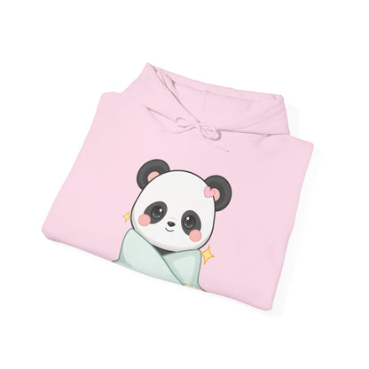 Kawaii Panda Hoodie, Cozy Chibi Animal Sweatshirt