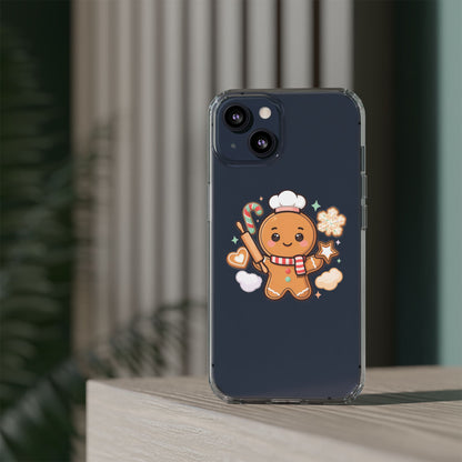 Gingerbread Christmas Phone Case for Holiday Baking Fans