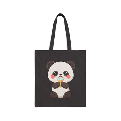 Kawaii Panda Tote Bag for Cute Art Lovers