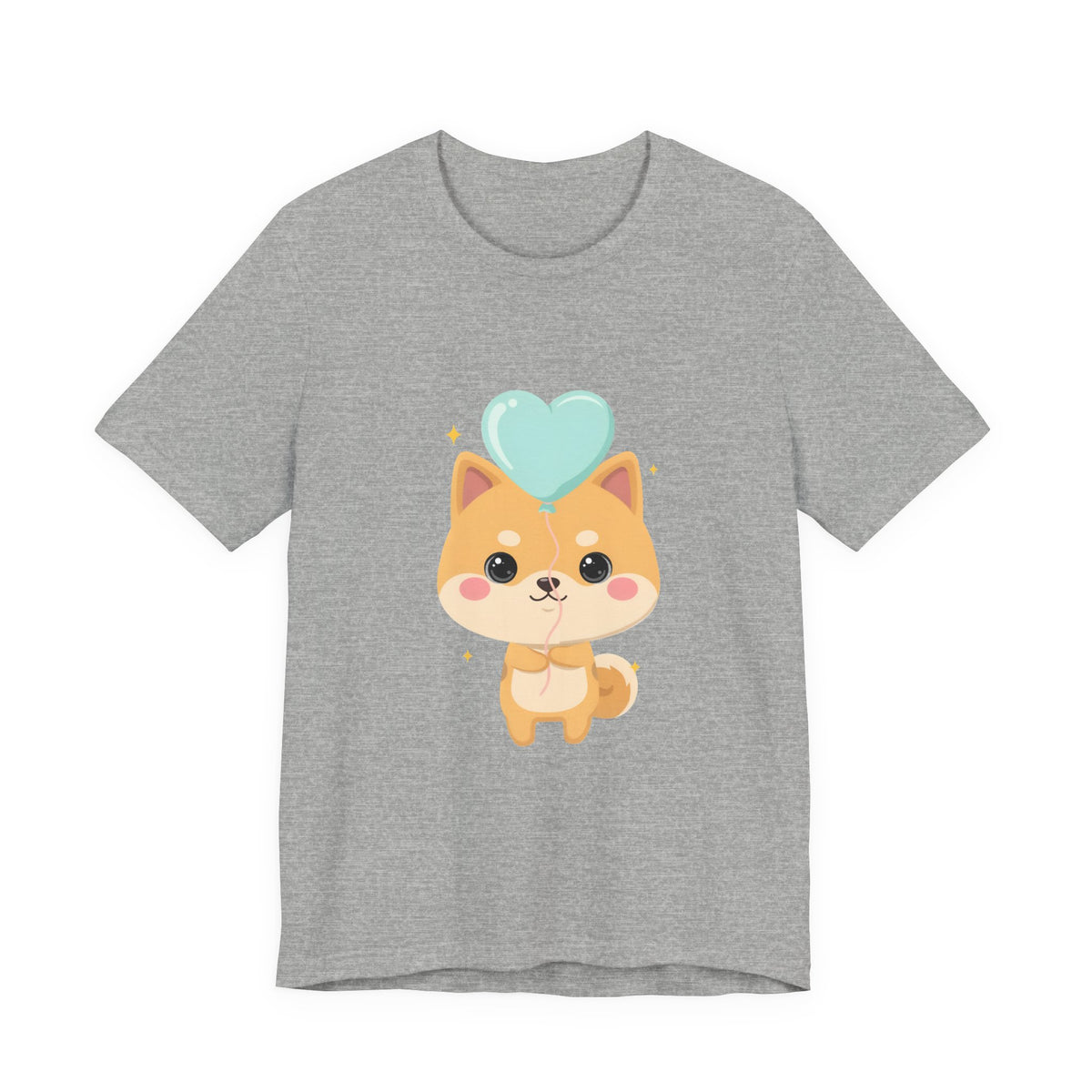 Kawaii Shiba Inu T-Shirt, Cute Balloon Dog Gift