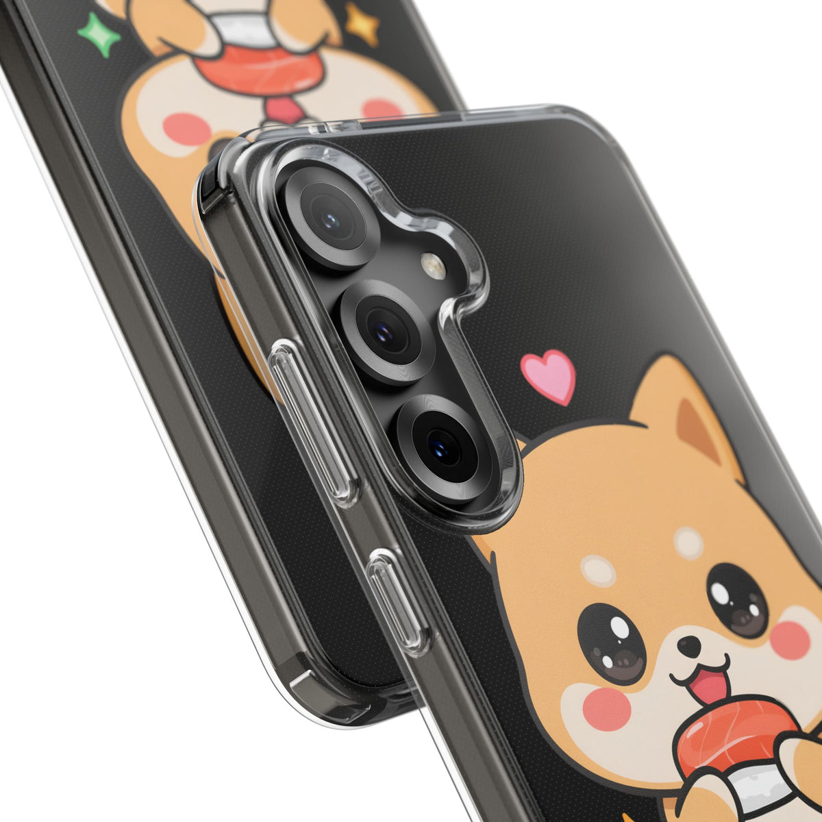 Kawaii Shiba Inu Phone Case for Sushi Lovers