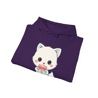 Kawaii Arctic Fox Gift Hoodie for Cozy Holiday Giving