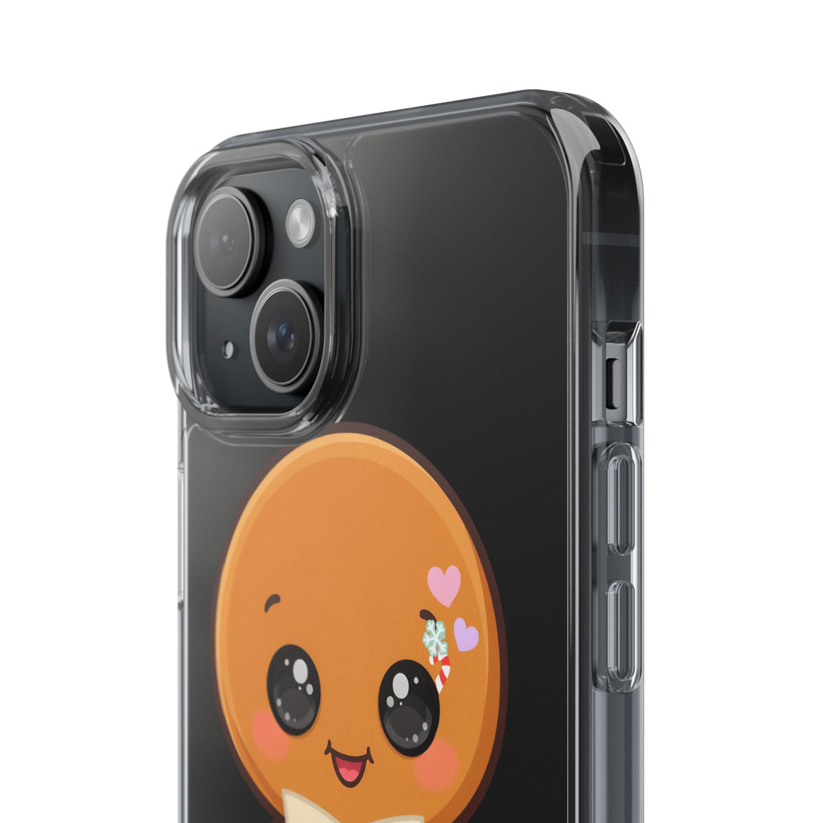 Gingerbread Man Phone Case, Cute Christmas Letter Reader