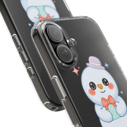 Kawaii Snowman Phone Case for Cheerful Winter Days