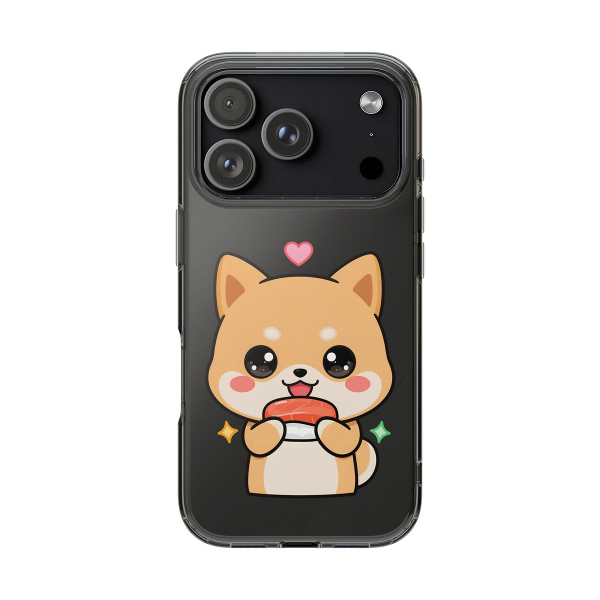Kawaii Shiba Inu Phone Case for Sushi Lovers