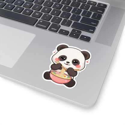 Kawaii Panda Ramen Sticker for Cozy Desk Decor