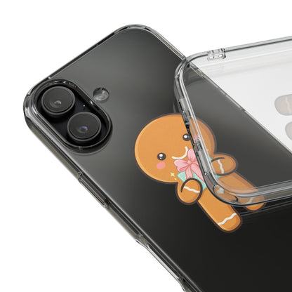Gingerbread Man Phone Case, Cute Holiday Gift Design